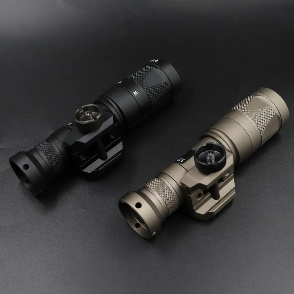 Tactical Light M300V IR Lighting & LED White Scout Flashlight w/ Remote Pressure Switch for Hunting Picatinny Rail