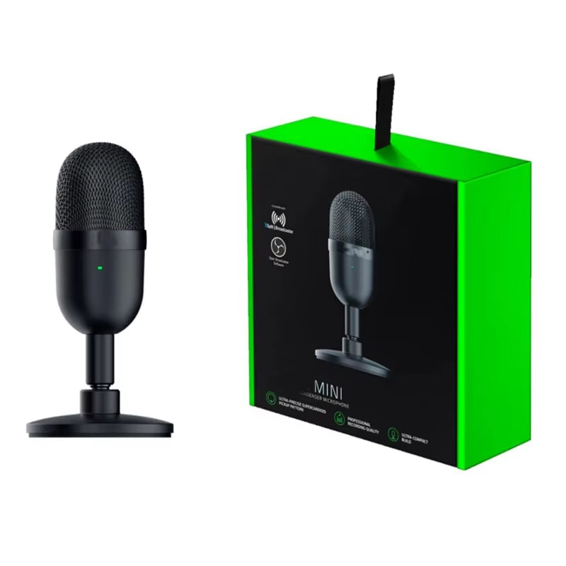 Seiren Mini Microphone USB Microphone Ultra-Compact Condenser Streaming Mic Seiren Mini Microphone USB