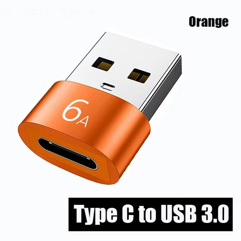 2PCS Charger Adapter for Iphone 14 13 12 11 Pro Max USB Type-C Adapter Type C USB-C Converter USB to Type C OTG Adapter Cables