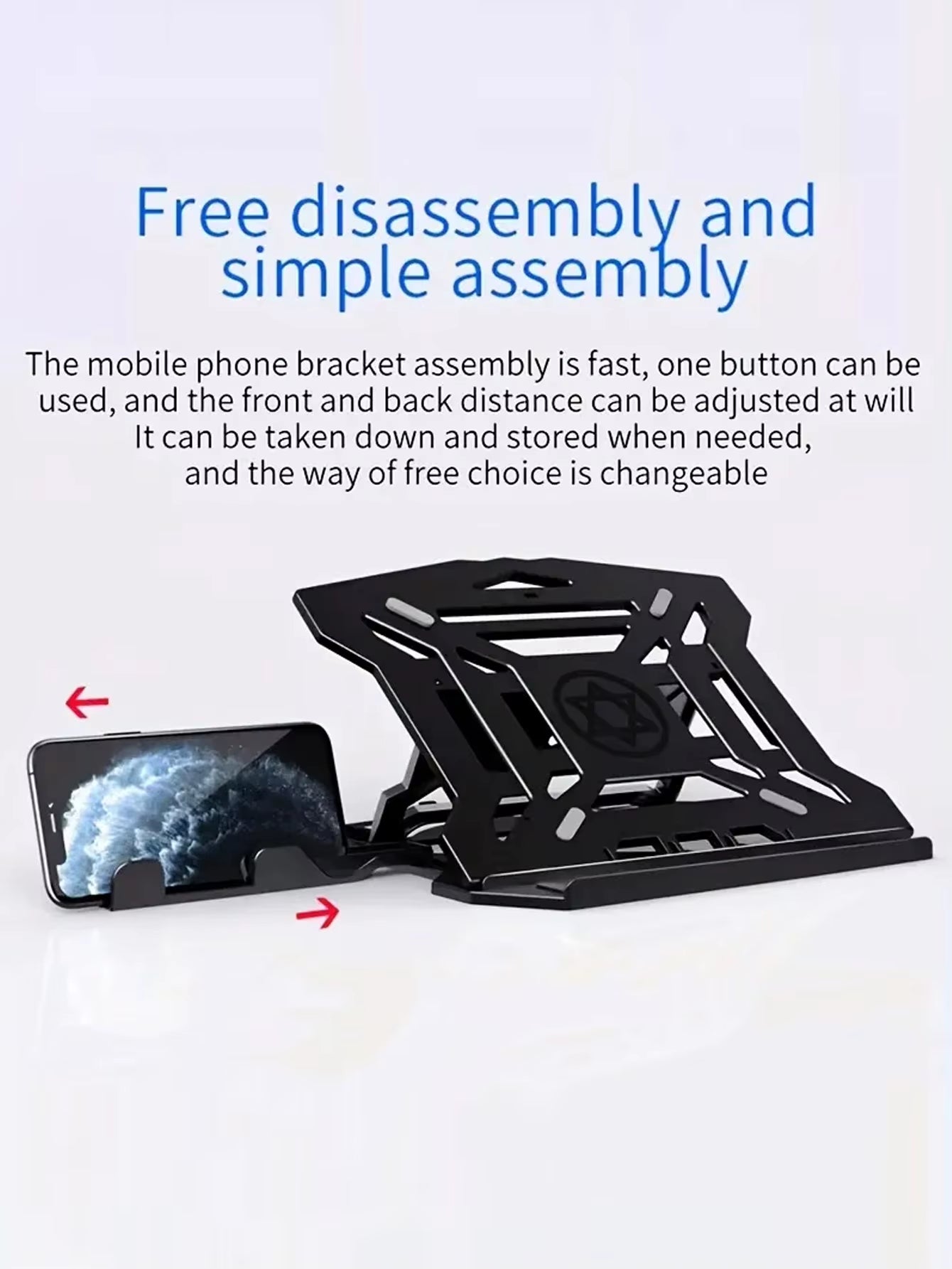 Laptop Cooling Bracket, Folding Bracket, Office Computer, Tablet Computer, Lifting and Cooling