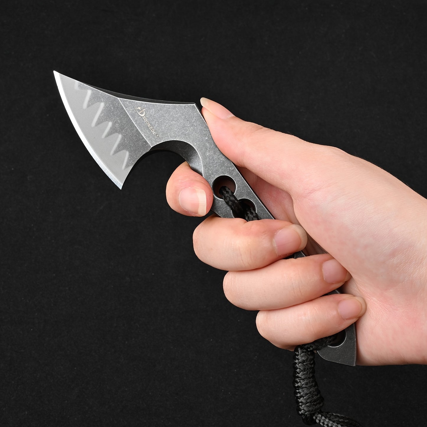 High Quality Mini Axe 9cr18mov Steel Fixed Blade Knife EDC Tool Small Knife Hiking Fishing