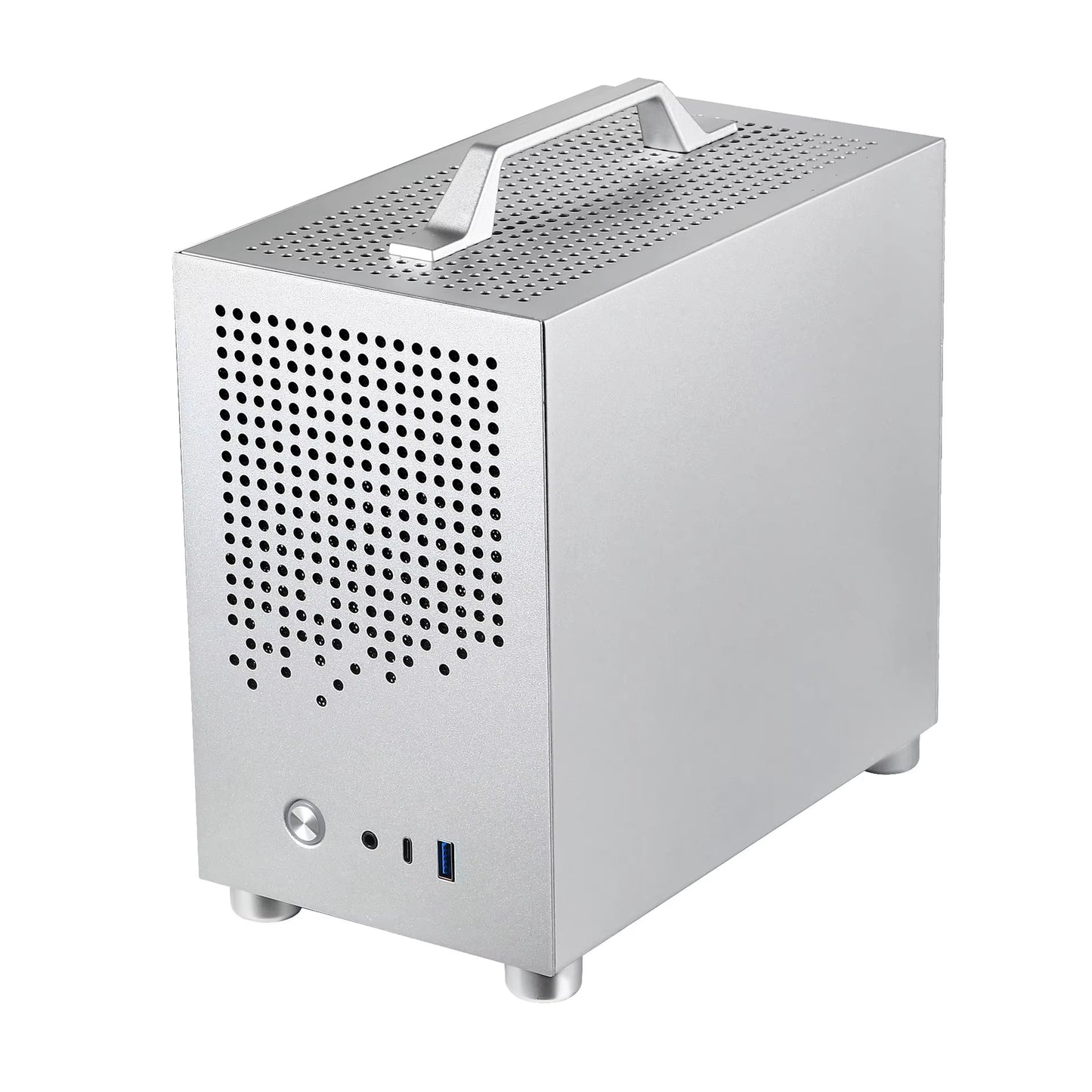 SGCC Portable Desktop Computer Mini Case SFF Small Form Factor Mini-Itx Computer Case