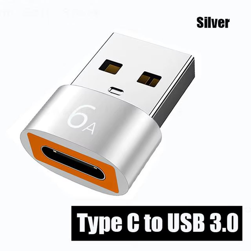 2PCS Charger Adapter for Iphone 14 13 12 11 Pro Max USB Type-C Adapter Type C USB-C Converter USB to Type C OTG Adapter Cables
