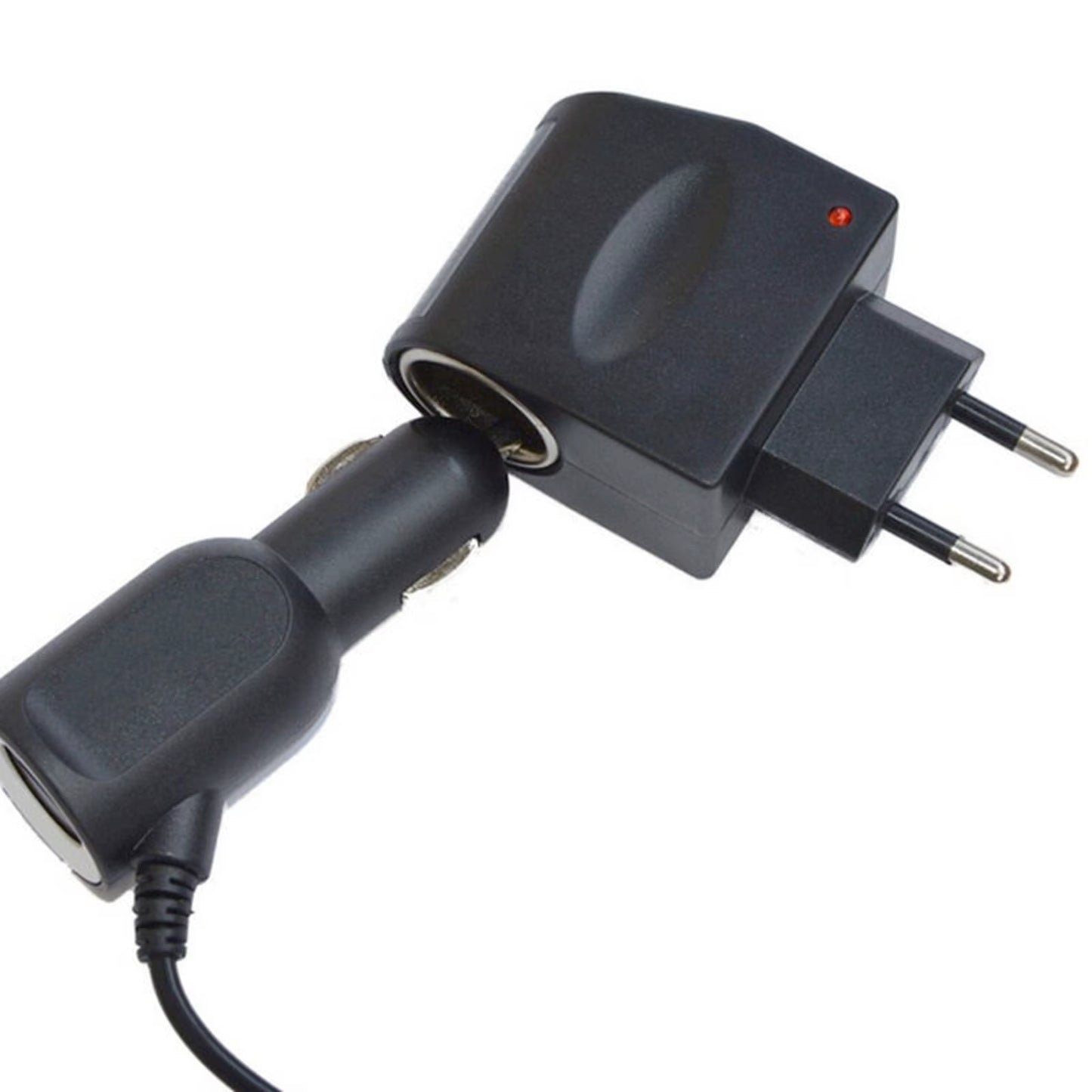 Universal 220V AC to 12V DC Car Power Adapter Socket Converter 220V to 12V Household Cigarette Lighter EU Plug