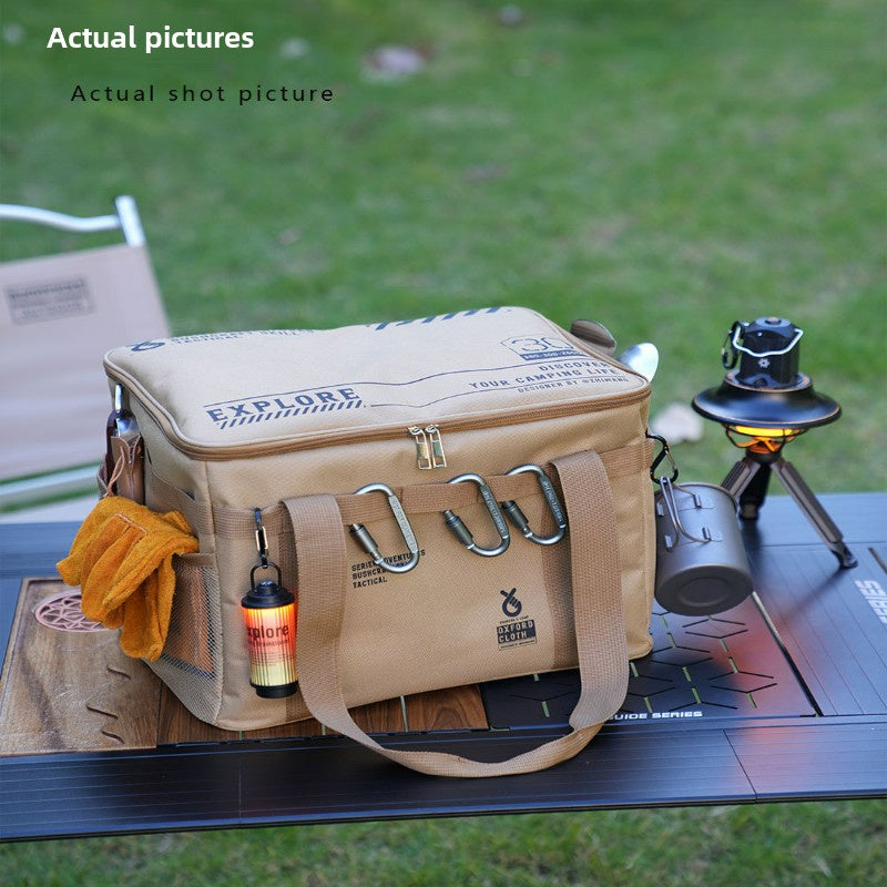 Multifunctional Outdoor Tool Storage Bag Camping Travel Handbag Large Capacity Convenient Travel Camping Kits Outdoor Tactical Storage Bag Large Capacity,Father's Day Gift