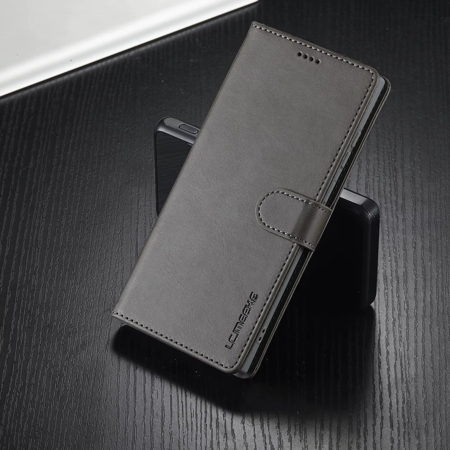 Leather Wallet Case for Samsung Galaxy S25 S24 S23 S22 Ultra S21 S20 FE S10 S9 plus Note20 10 plus Business Flip Card Cover