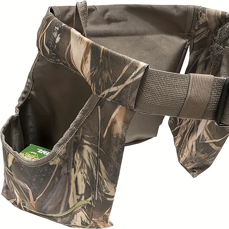 Tactical Waist Pack, Durable ABS Fabric, Adjustable Outdoor Activity Belt with Multiple Pockets, Lace Embellishment, Mixed Color