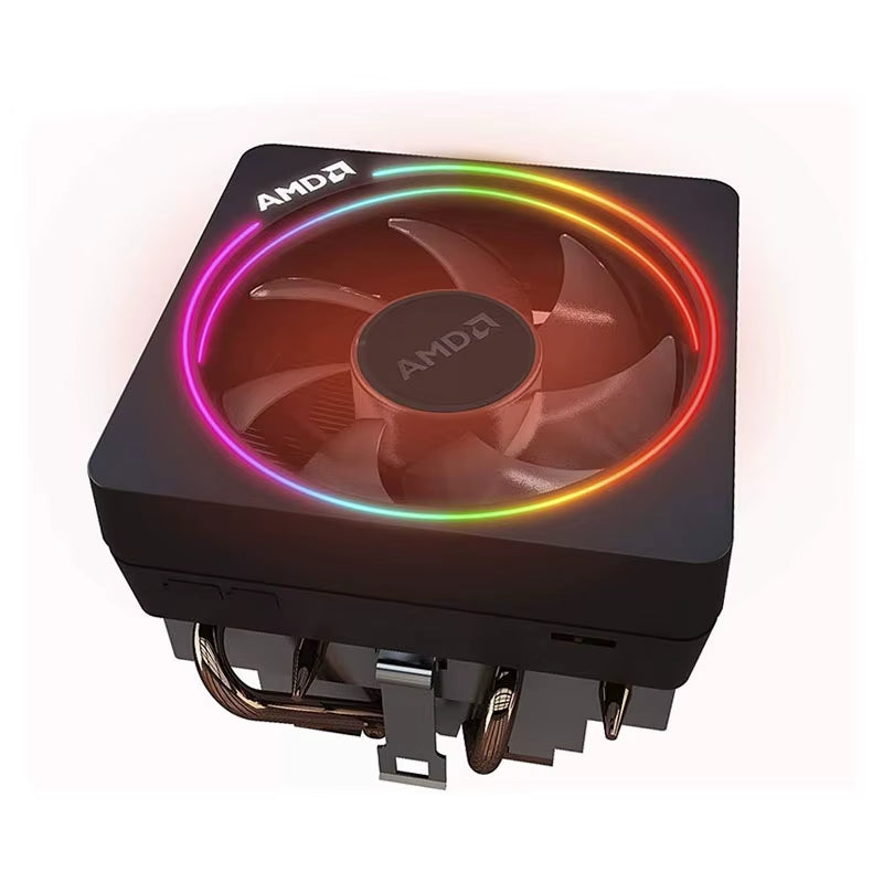 New Ryzen Wraith Cooler Wraith Prism Fan Original 4 PIN Can Support R3 R5 R7 R9 CPU Can Support Motherboard