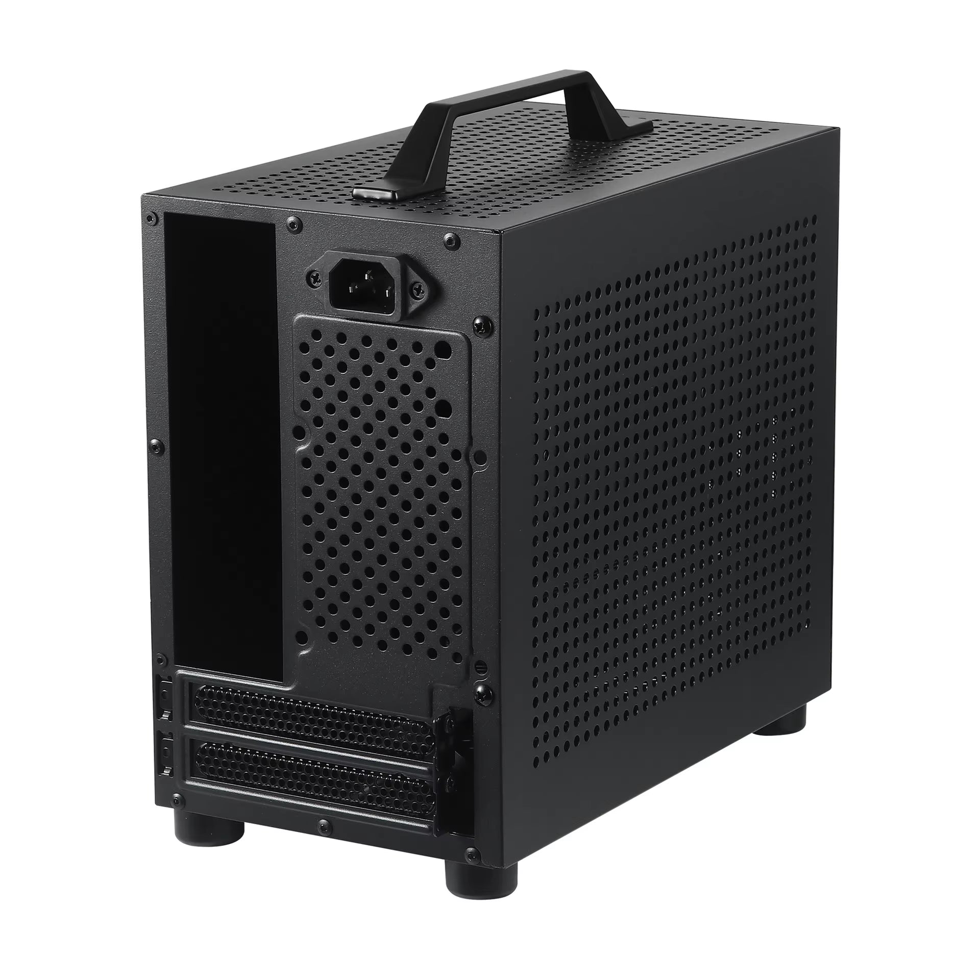 SGCC Portable Desktop Computer Mini Case SFF Small Form Factor Mini-Itx Computer Case
