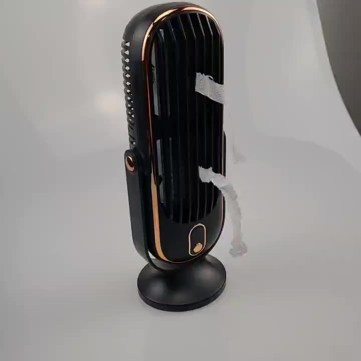 Portable USB Desk Fan, Small Cooling Fan With Smart 5 Speed Led Display, Suitable For Office, Bedroom, Living Room, Outdoor Use
