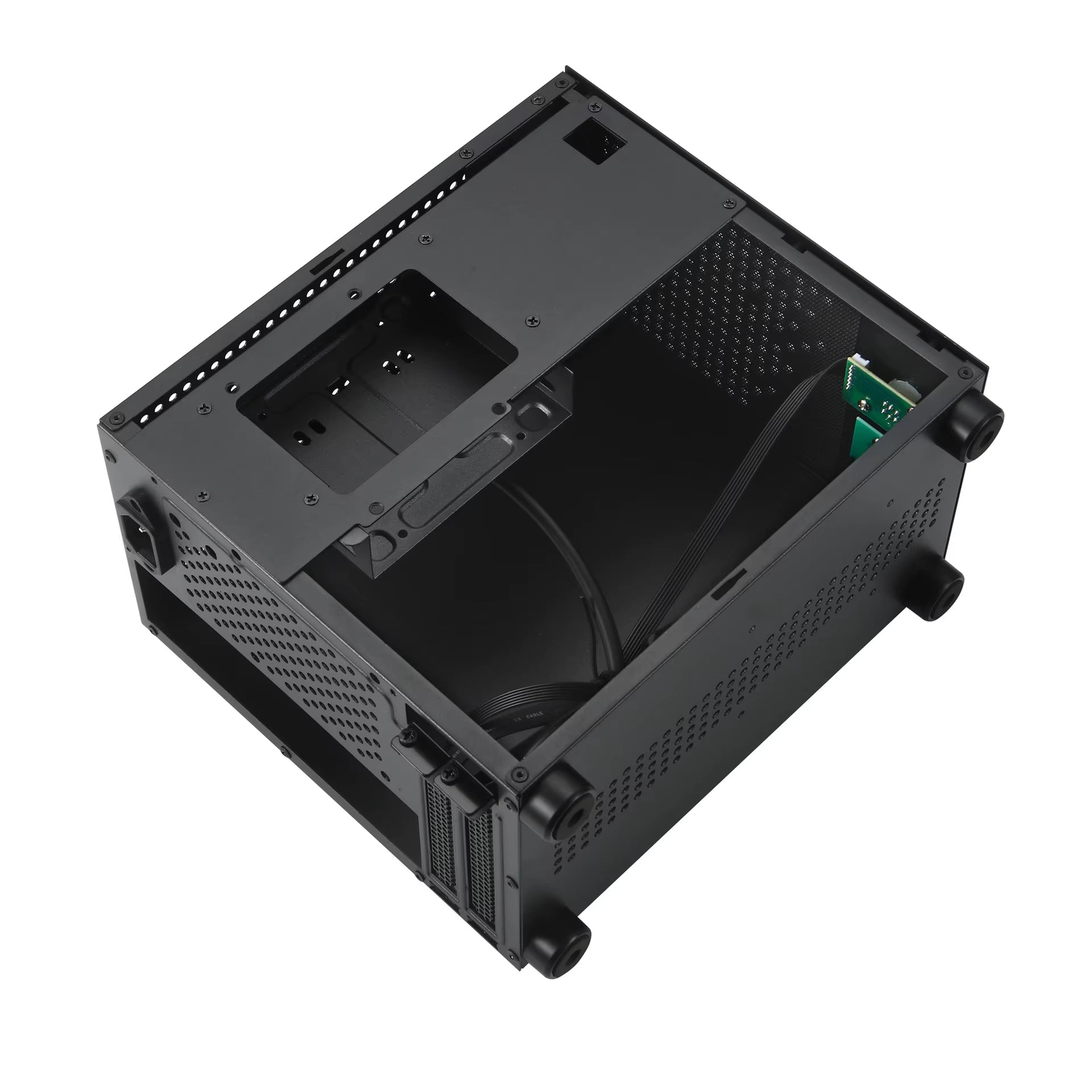 SGCC Portable Desktop Computer Mini Case SFF Small Form Factor Mini-Itx Computer Case