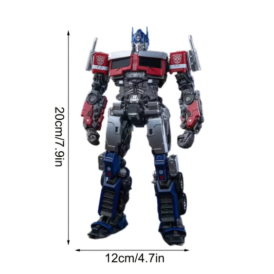 Transformers Toys Optimus Prime Action Figure, Rise Of The Beasts, 19.99 cm Pre-assembled Model Kit, from YOLOPARK AMK Series Wave 1 Halloween Christmas Gifts