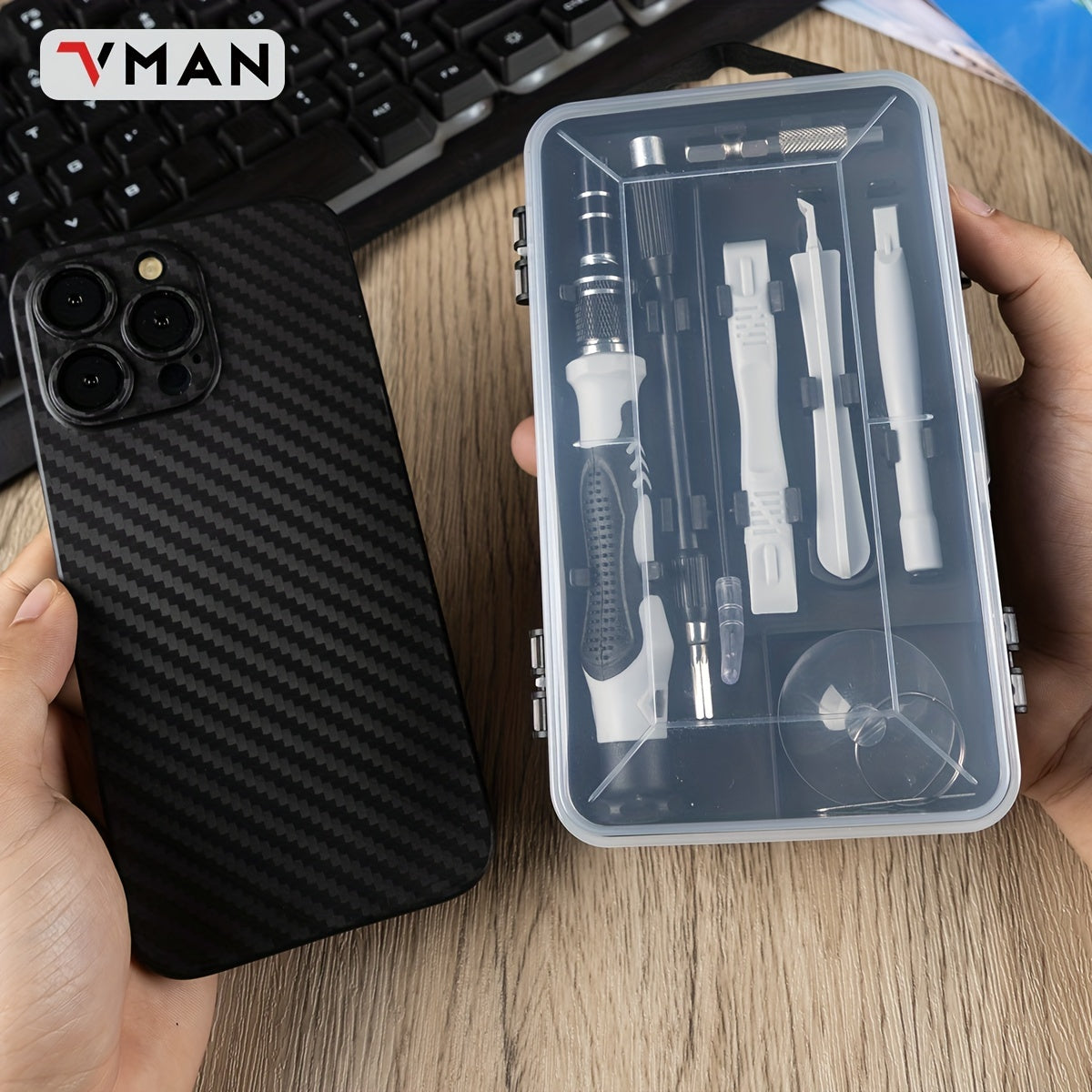 117 In 1 Precision Screwdriver Set, Electronics Magnetic Repair Tool Kit With Case For Repair Computer, IPhone, PC, Cellphone, Laptop, Switch, PS4, Game Console, Watch, Glasses Etc