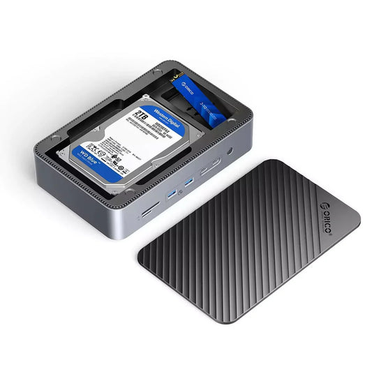 12-In-1 M.2 & Dual HDD/SSD Docking Station