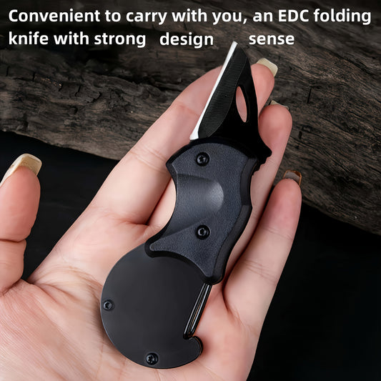 1/3pcs Mini Folding Knife Keychain Pendant Gift Knife Portable High Hardness Multifunctional Knife Bucklable Backpack Camping, Festival Gift, Valentine'S Day Gift, Men'S And Women'S Gift
