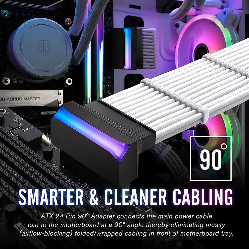 Computer Motherboard Header Adapter USB 3.0 19P/20P 90 Degree Desktop Converter Desktop Computer Accessories