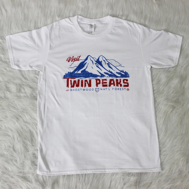 Twin Peaks Graphic T Shirts Women New Summer Harajuku Short Sleeve Tshirt O-neck Ladies T Shirt Streetwear Female Tops