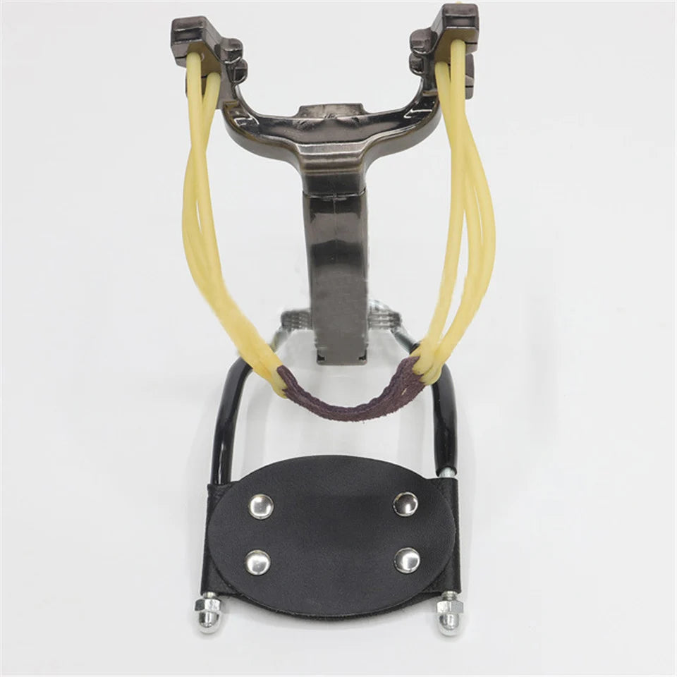 Slingshot Outdoor Bow  Sling Shot Powerful Hunting With 3 Rubber Band Tubing Catapult Professional Tactical Pocket Target