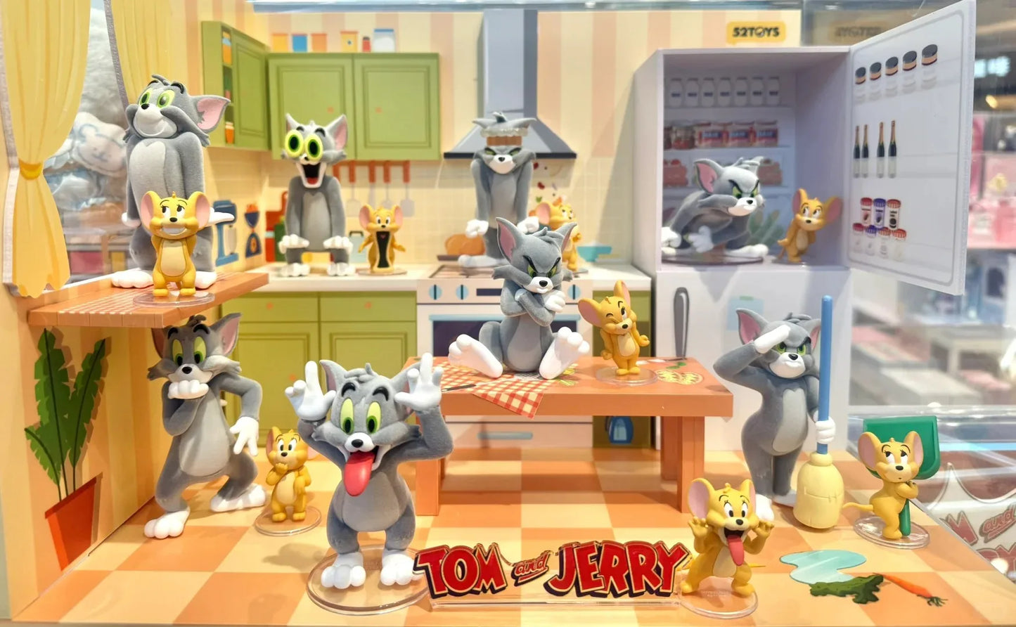 Genuine 52toys Tom And Jerry Mental State Appreciation Series Blind Box Trendy Toys Blind Boxes Birthday Surprise Blind Box Gift