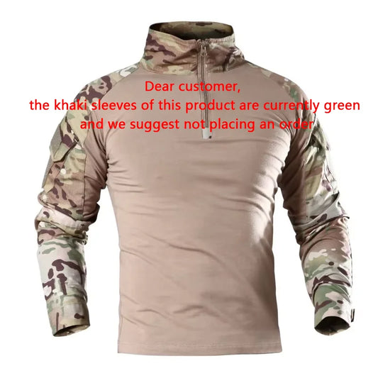 Tactical Shirt Combat Shirt Multicam Combat Shirt Airsoft Shirt Camouflage Combat Shirt Chemise Combat Combat Shirts Army
