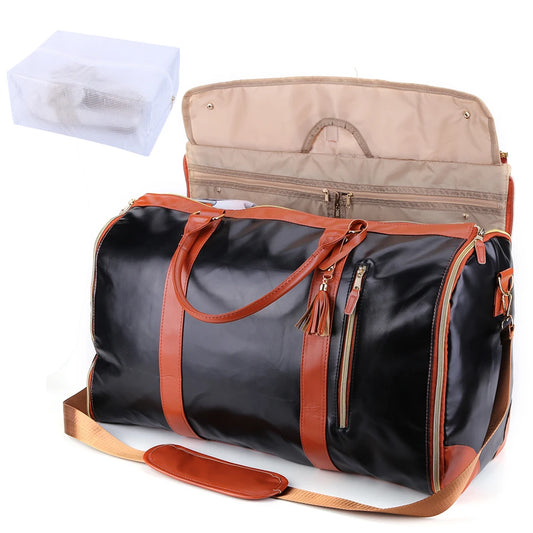 Foldable Luggage Travel Bag Gym Fitness Handbags for Women Men Outdoor Sports Shoulder Large Storage Training Long Distance Bag