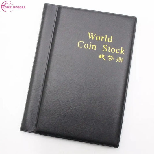 120 Coins Collection Album Money Coin Storage