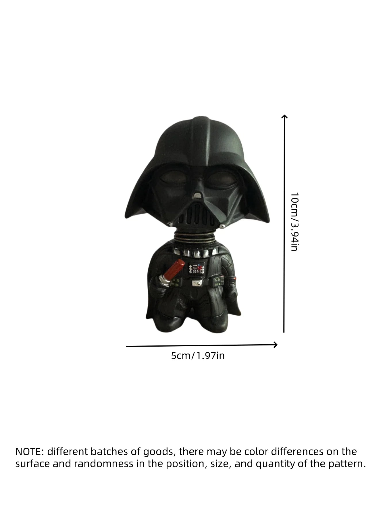 1pc Yoda Black Warrior and Storm Soldier Car Decoration - Cute table and car Ornament school party gift