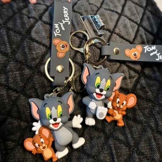 Cute Cartoon Movie Character Keychains Car Key Chains Schoolbags Pendants Gifts Keychains Accessories Decorative Presents