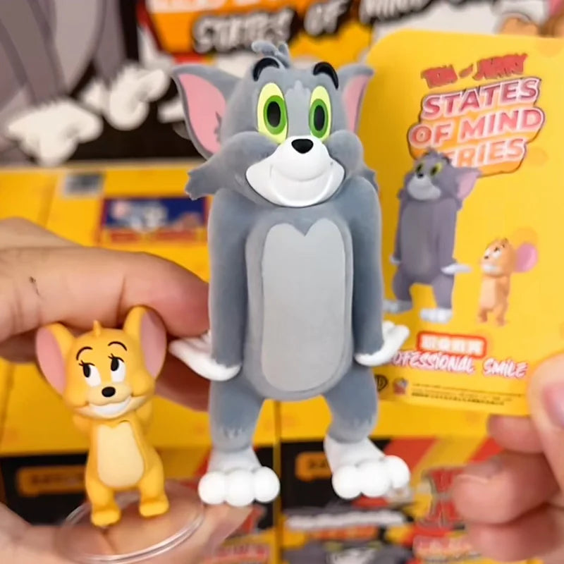 Genuine 52toys Tom And Jerry Mental State Appreciation Series Blind Box Trendy Toys Blind Boxes Birthday Surprise Blind Box Gift