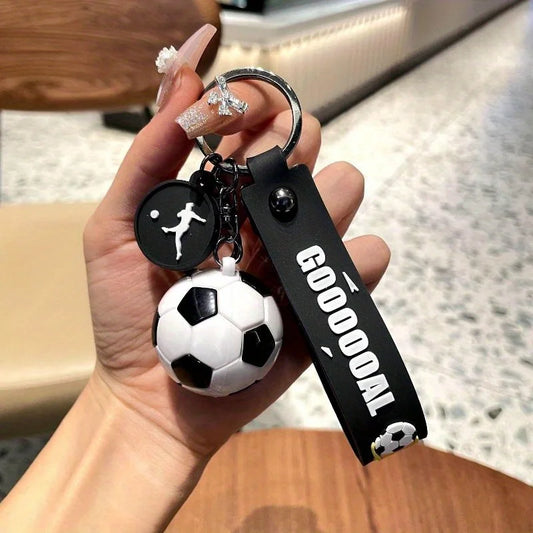 Football Fans Game Football Key Chain Exquisite Football Fashion Backpack Pendant Car Key Chain Accessories Gift For Men Women