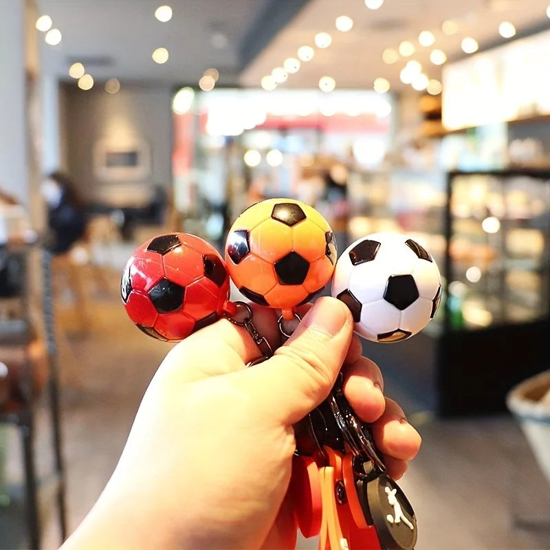 Football Fans Game Football Key Chain Exquisite Football Fashion Backpack Pendant Car Key Chain Accessories Gift For Men Women