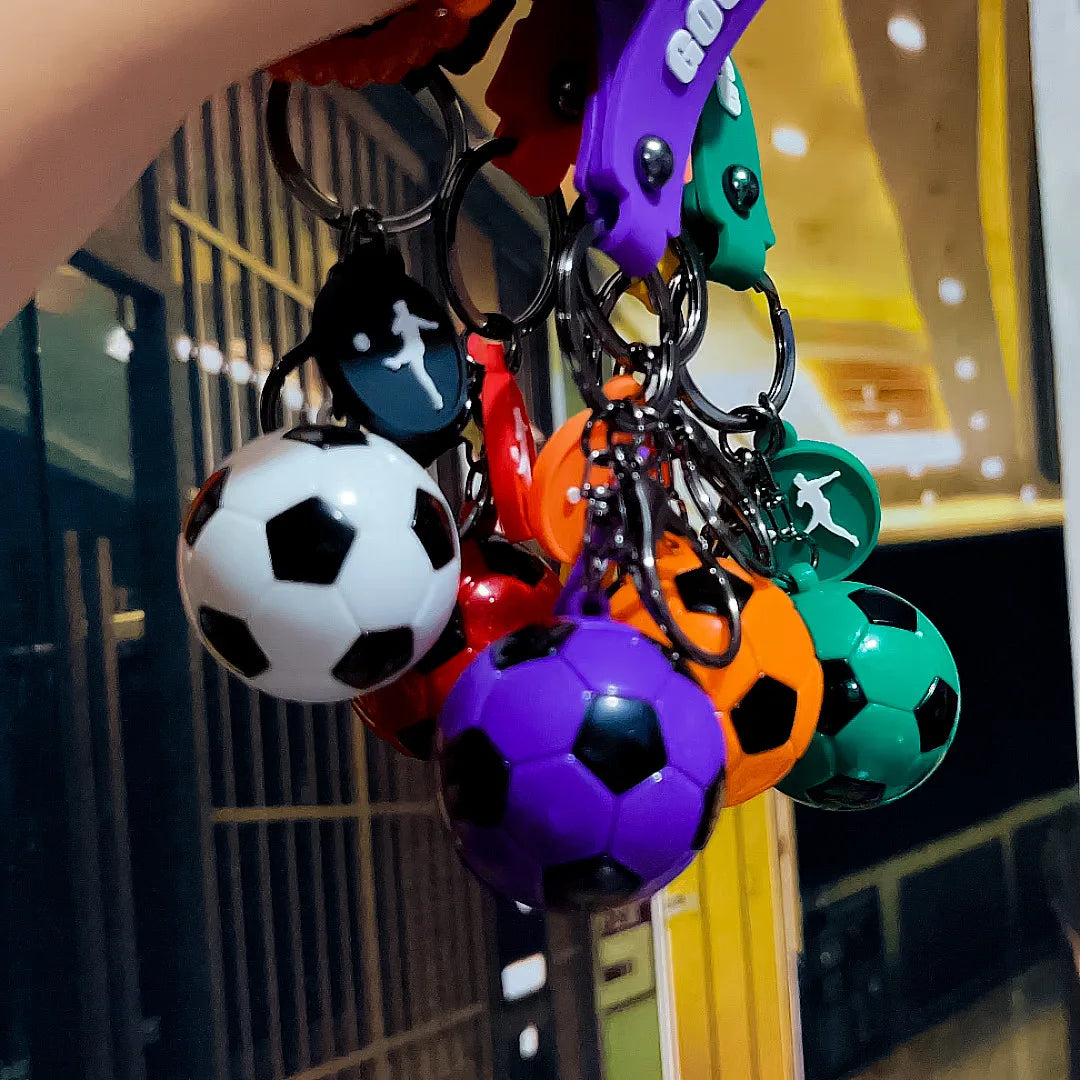 Football Fans Game Football Key Chain Exquisite Football Fashion Backpack Pendant Car Key Chain Accessories Gift For Men Women