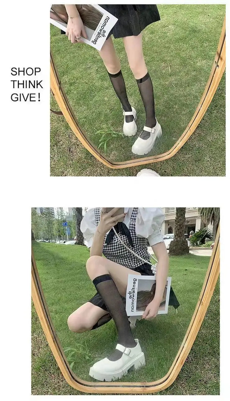 Shoes Women Spring Platform Leather  Flats Casual Oxford Loafers Thick Bottom Ladies Wedge Lolita Shoe Mary Jane Women Moccasins