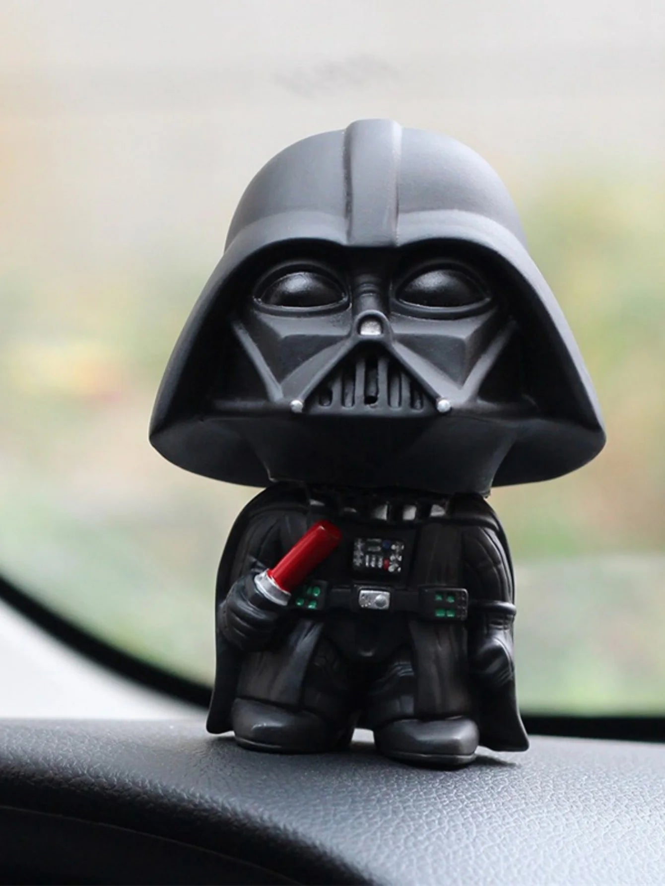 1pc Yoda Black Warrior and Storm Soldier Car Decoration - Cute table and car Ornament school party gift