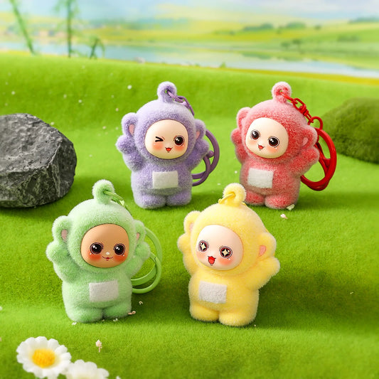 Four Color Baby Series Cartoon Keychains, Small Pendants, Trendy Children's Gifts, Cute Dolls, Couple Schoolbags And Pendants