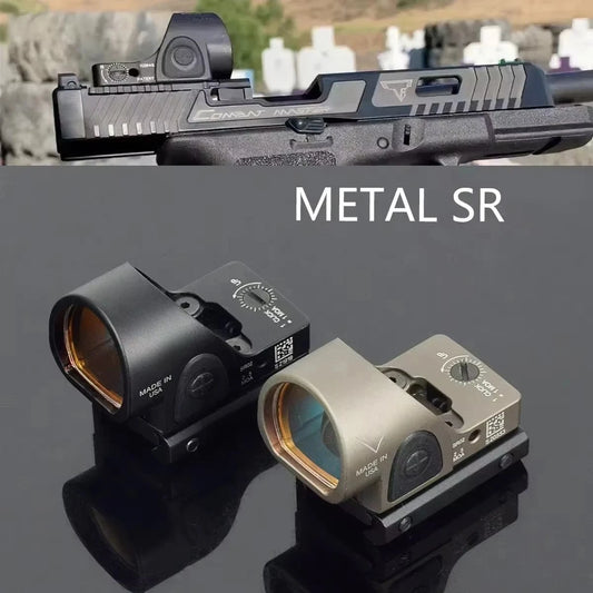 Tactical Red Dot Sight Scope Red Dot RM SR MR Optics Riflescope Collimator Fit 20mm Rail RMT Rifle Sight for Hunting