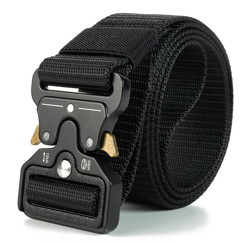 Tactical Belt, Rigger Belt, Utility Web Nylon Novelty Work Belt for Men