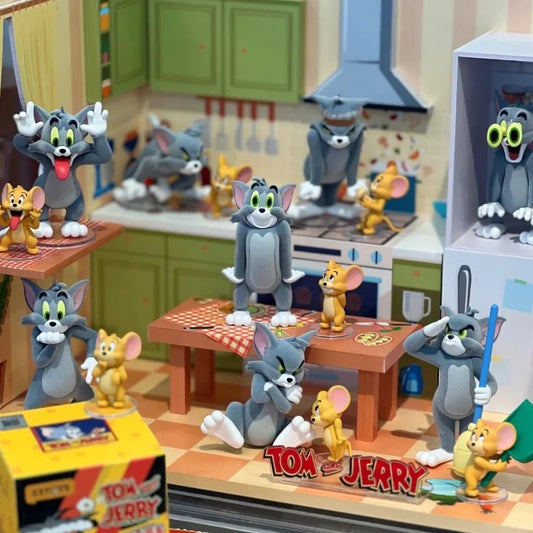 Genuine 52toys Tom And Jerry Mental State Appreciation Series Blind Box Trendy Toys Blind Boxes Birthday Surprise Blind Box Gift