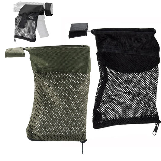 Hunting Bullet Shell Bag Tactical Gear Ammo Brass Shell Catcher Mesh Trap Nylon Mesh Bag Capture Black Collection Bag