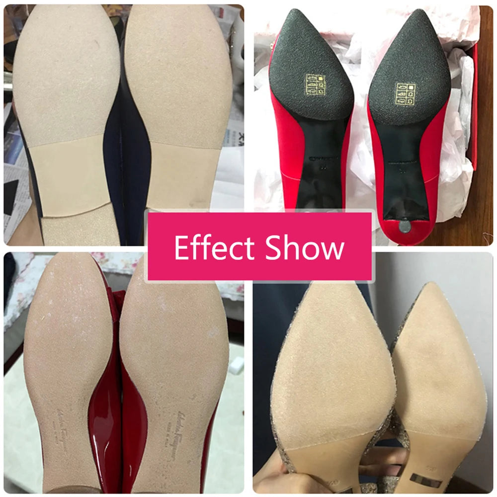 Shoe Sole Protector for Sneakers High Heels Replace Repair Soles Prevent Oxidation Turns Yellow Outsole Non-Slip Self-adhesive