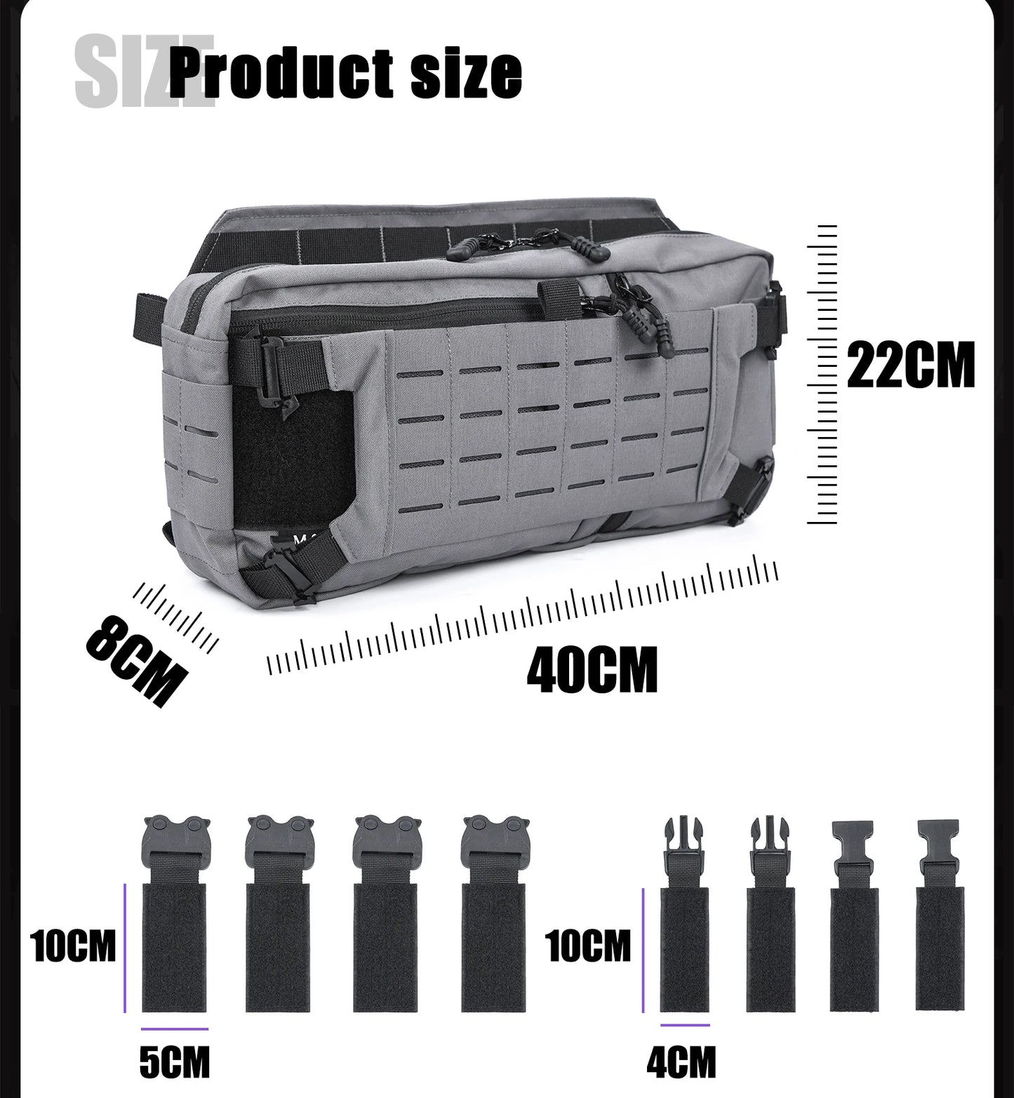 Tactical Backpack 421X Chest Bag Sports Bags Hunting Gear Men and Women Airsoft Shoulder Sling Accessory Camping Accessories
