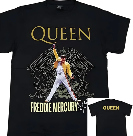 Queen Freddie Mercury Shirt Signature Double Sides Unisex S-5Xl