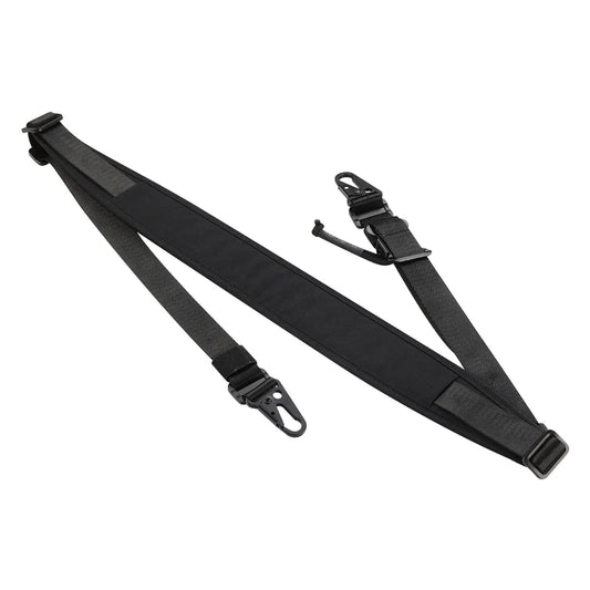 Tactical RSA Mount Padded Rifle Sling Strap Modular 1 and 2 Point 2.25 inch Wide With HK Clip Belt MAGPUL Shooting Gun Hunting