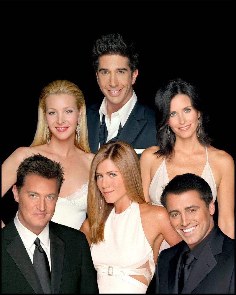Friends Tv Show Poster Aesthetics Six of One Movie Pictures Canvas Painting For Wall Art Mural Room Decor Home Living Decoration