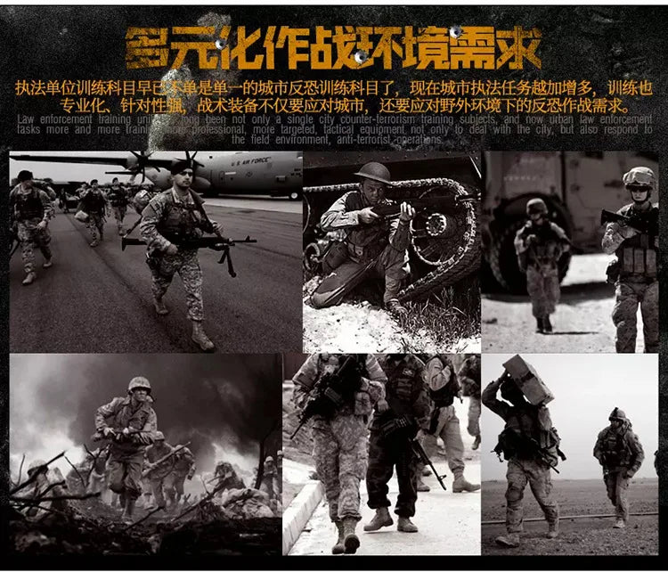 Tactical Boots Men Special Force Desert Combat Outdoor Hiking Ankle Shoes Men Work Safty Outdoor High-top Boots