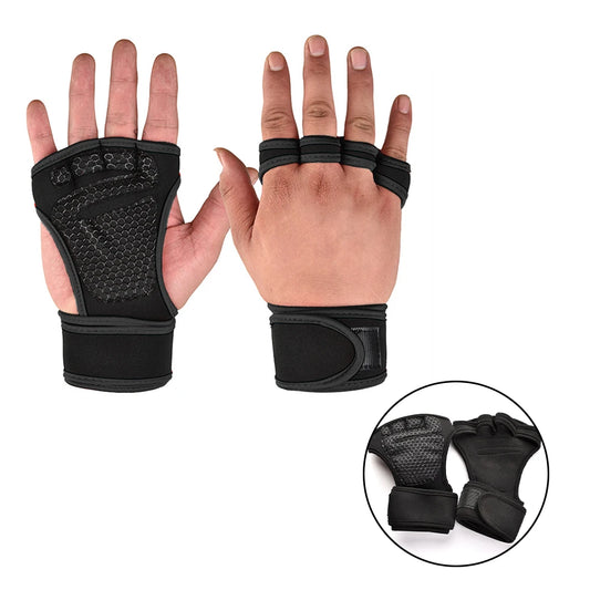 Gym Gloves for Men Women Fitness Weight Lifting Wristband Gloves Body Building Training Sports Exercise Cycling Glove Shockproof