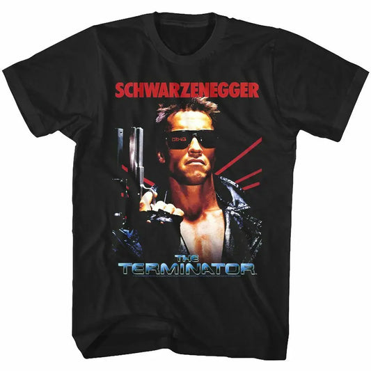 1984 Hollywood Classic Film Co-branded The Terminator Male Schwarzenegger Retro T-shirt