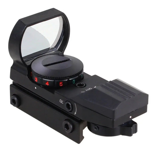 Outdoor Hunting 4 Reticle Electro Red Green Dot Sight Rifle Scope 1X22X33
