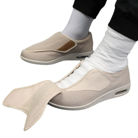 New Casual Orthopedics Wide Feet Swollen Shoes Thumb Eversion Adjusting Soft Comfortable Diabetic Shoe Walking Shoes