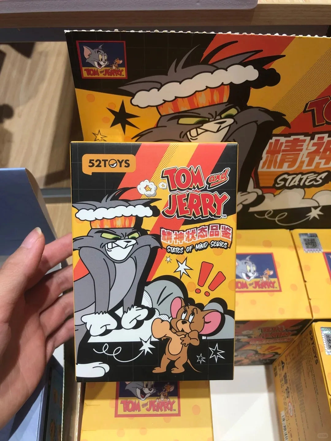 Genuine 52toys Tom And Jerry Mental State Appreciation Series Blind Box Trendy Toys Blind Boxes Birthday Surprise Blind Box Gift
